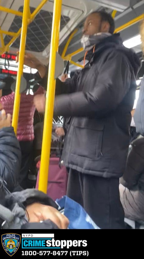 man groped on bus