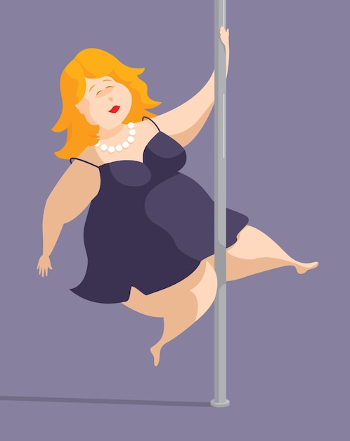 cassandra liu share fat lady pole dancing photos