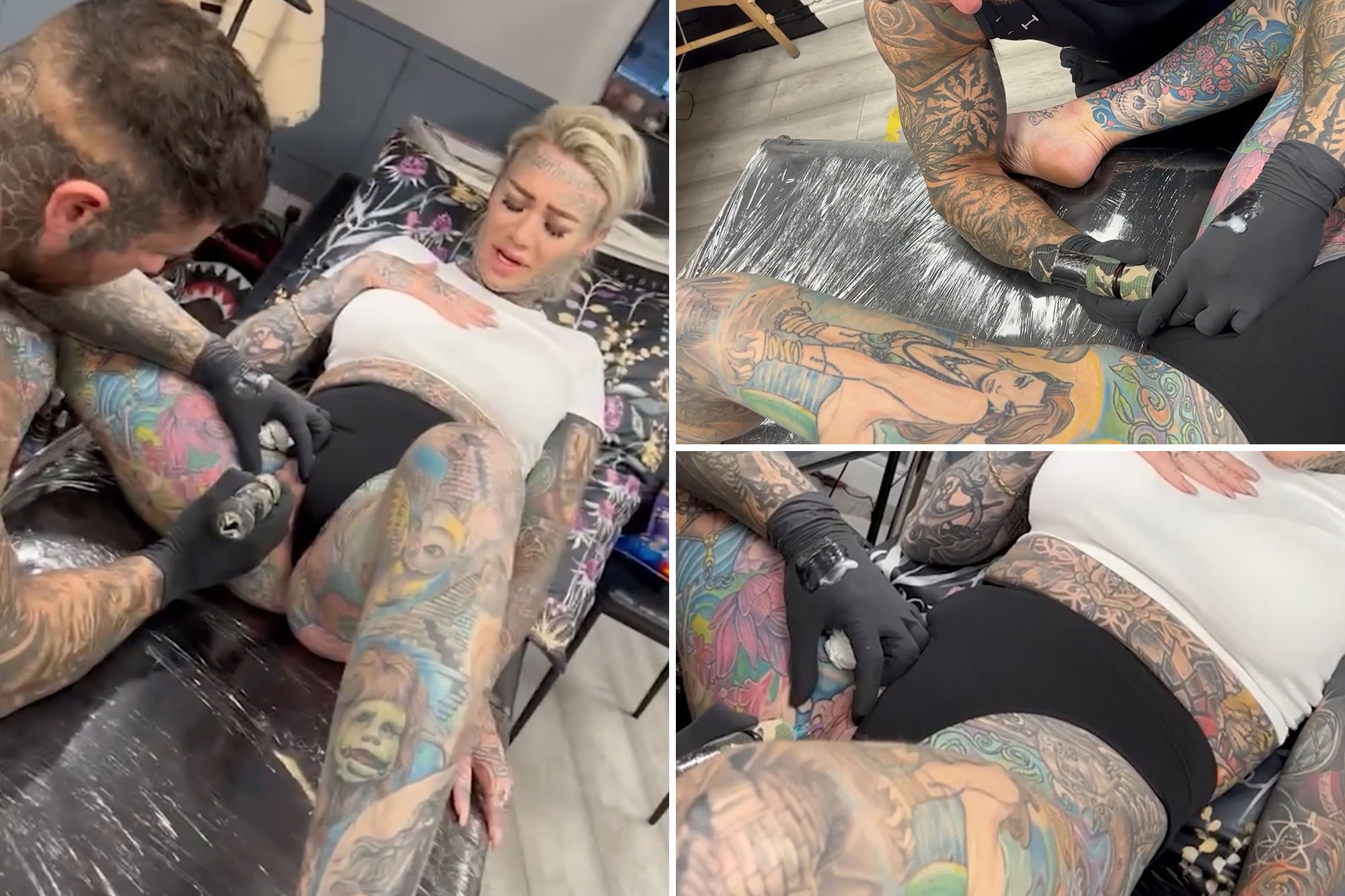 Tattoos On Girls Privates sexy erotisch