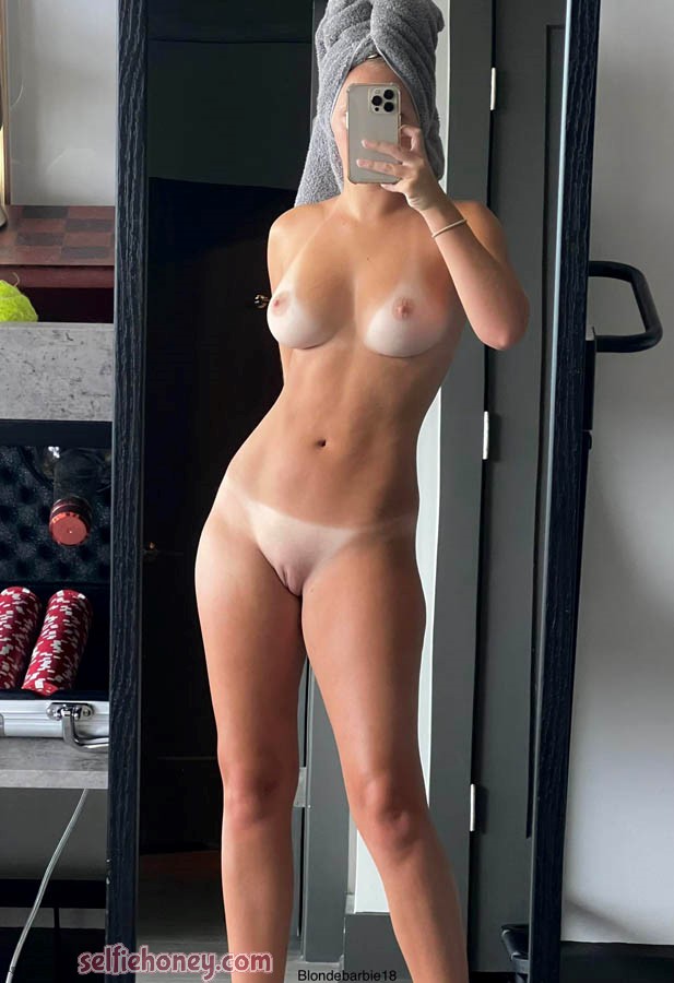 claire watmore recommends nude tan line selfies pic