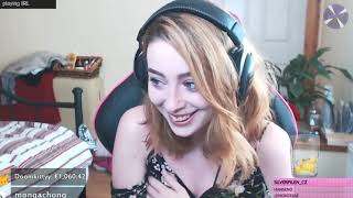 Best of Forgets to leave her twitch stream on and faps