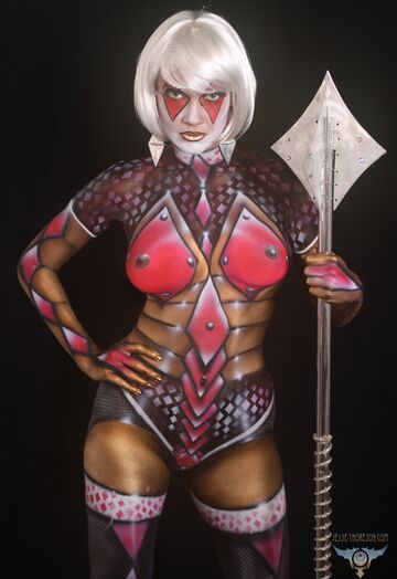 carlo ochoco recommends sexy cosplay body paint pic
