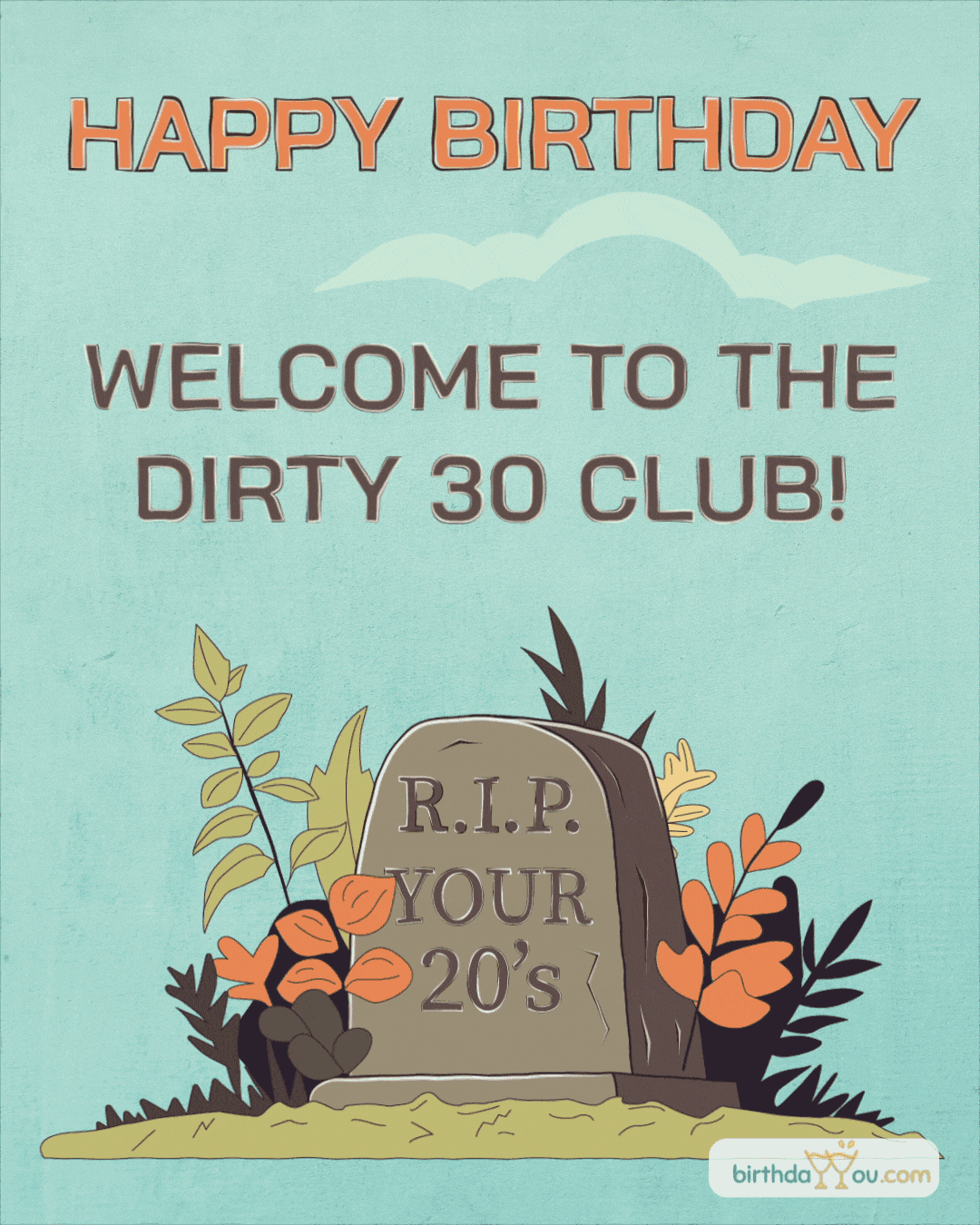 Best of Happy dirty 30 birthday gif