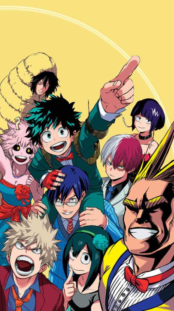 bernadette mata recommends My Hero Academia Group Picture