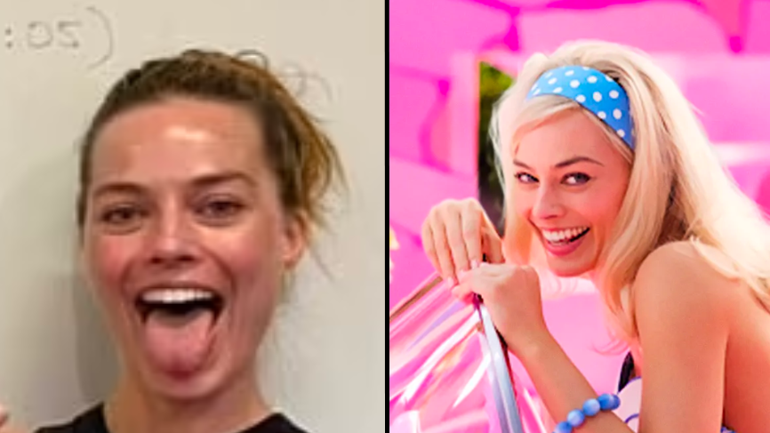 amine mohamed recommends margot robbie tongue pic