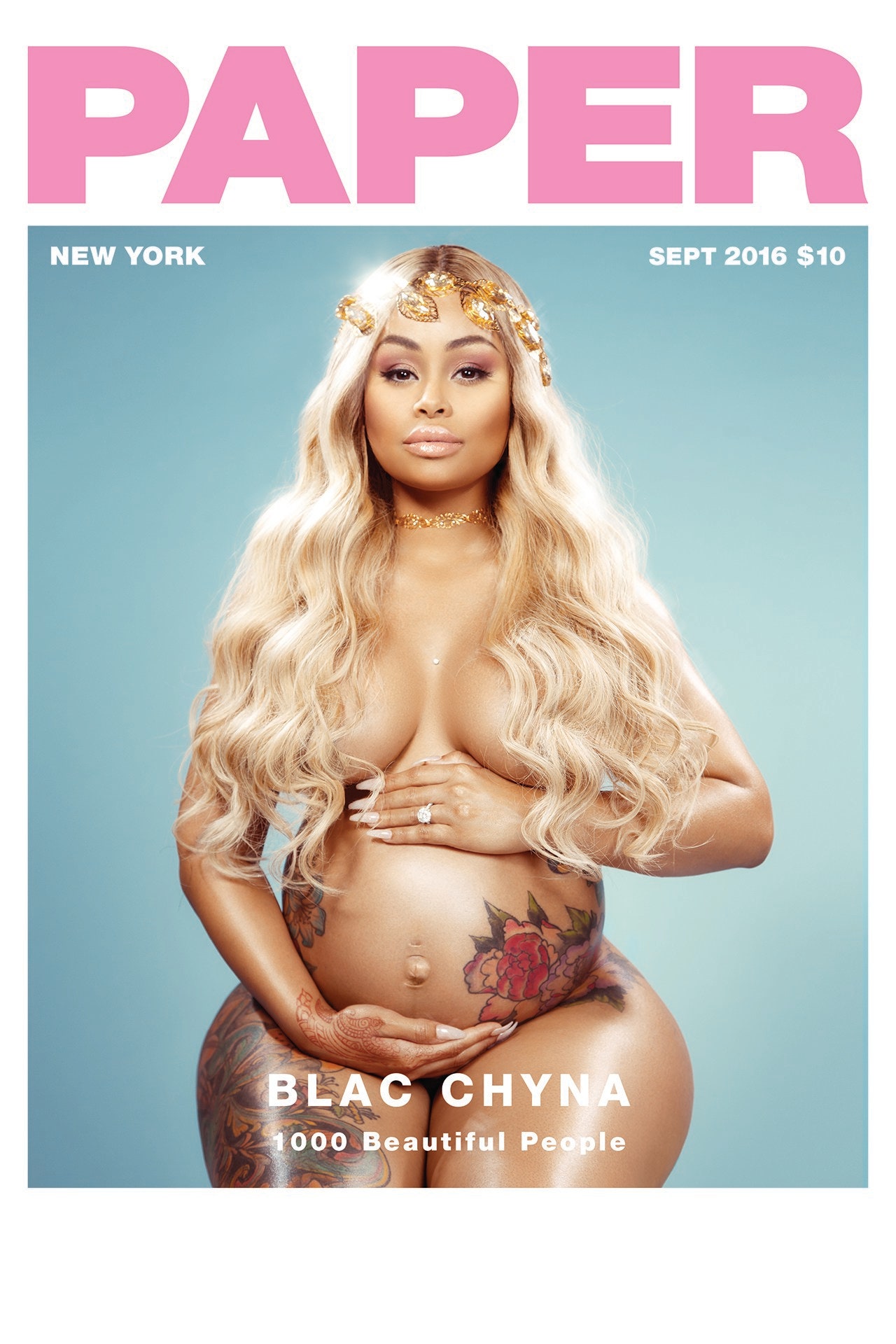 ade novizal recommends Blacc Chyna Nudes