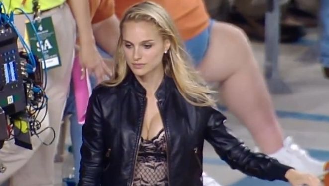 Natalie Portman New Boobs barbie blank