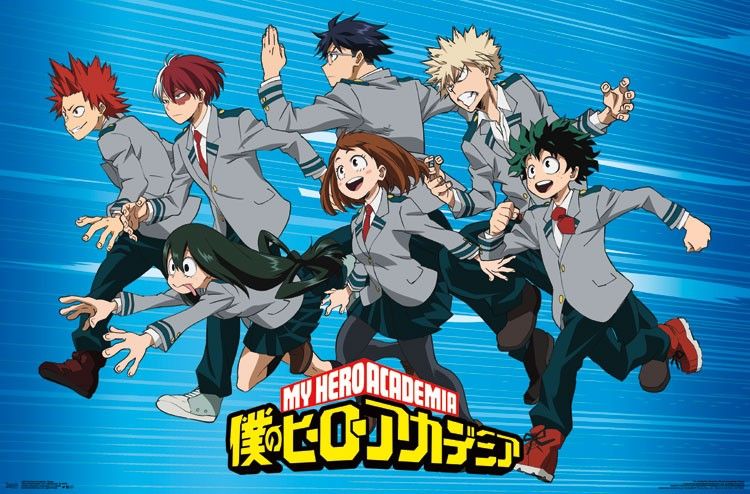 Best of My hero academia group picture