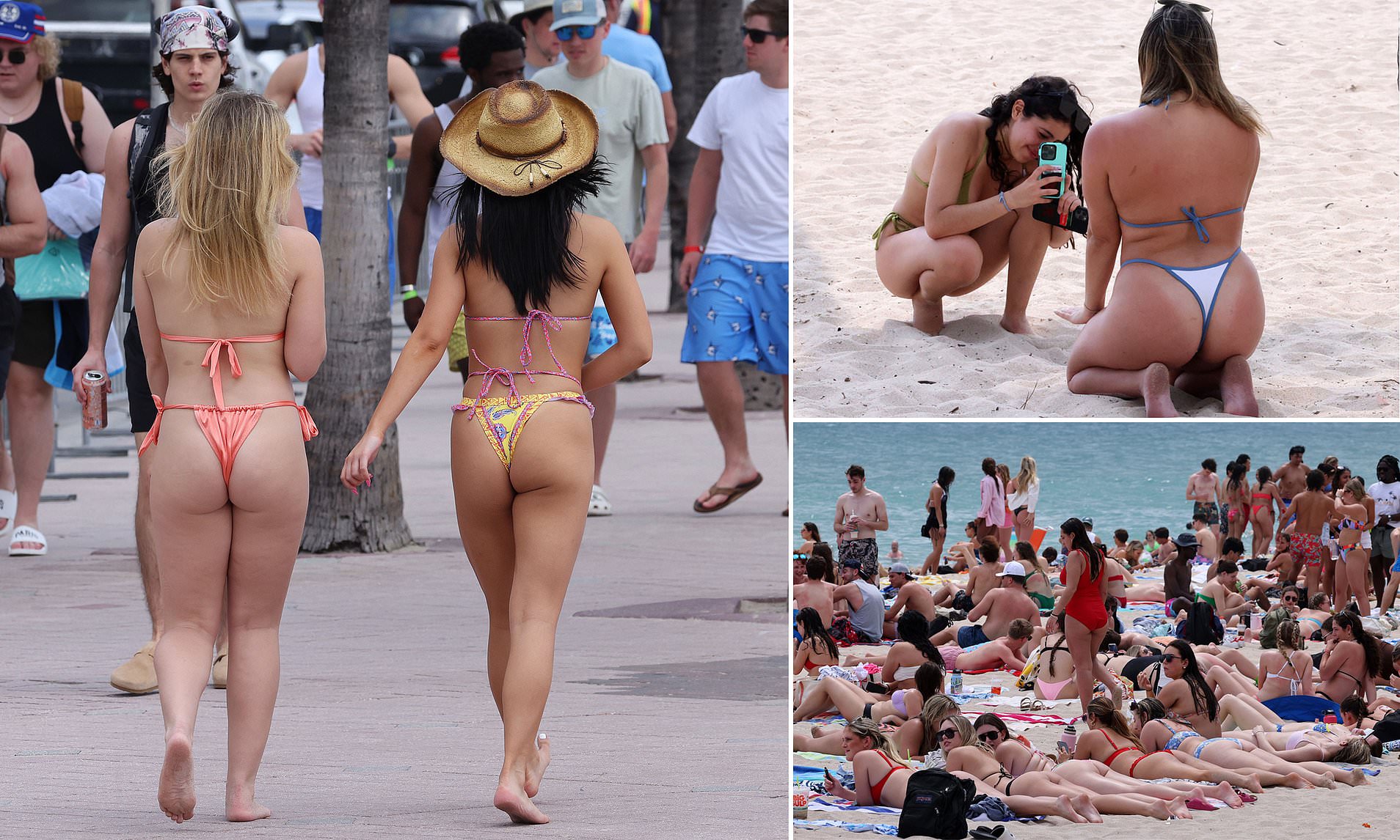 Best of Spring break public nudity