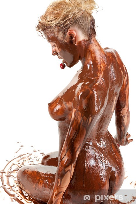 debby shanty recommends nude girl covered in chocolate pic