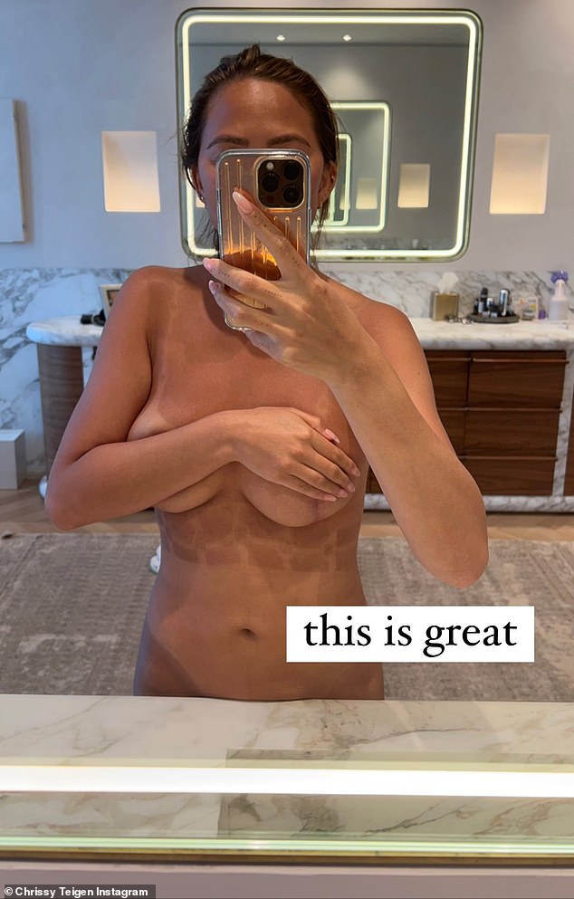 danielle salangsang add nude tan line selfies photo