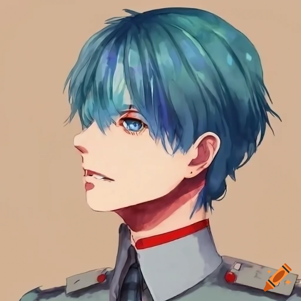 alicia boutilier add tokyo ghoul blue hair guy photo