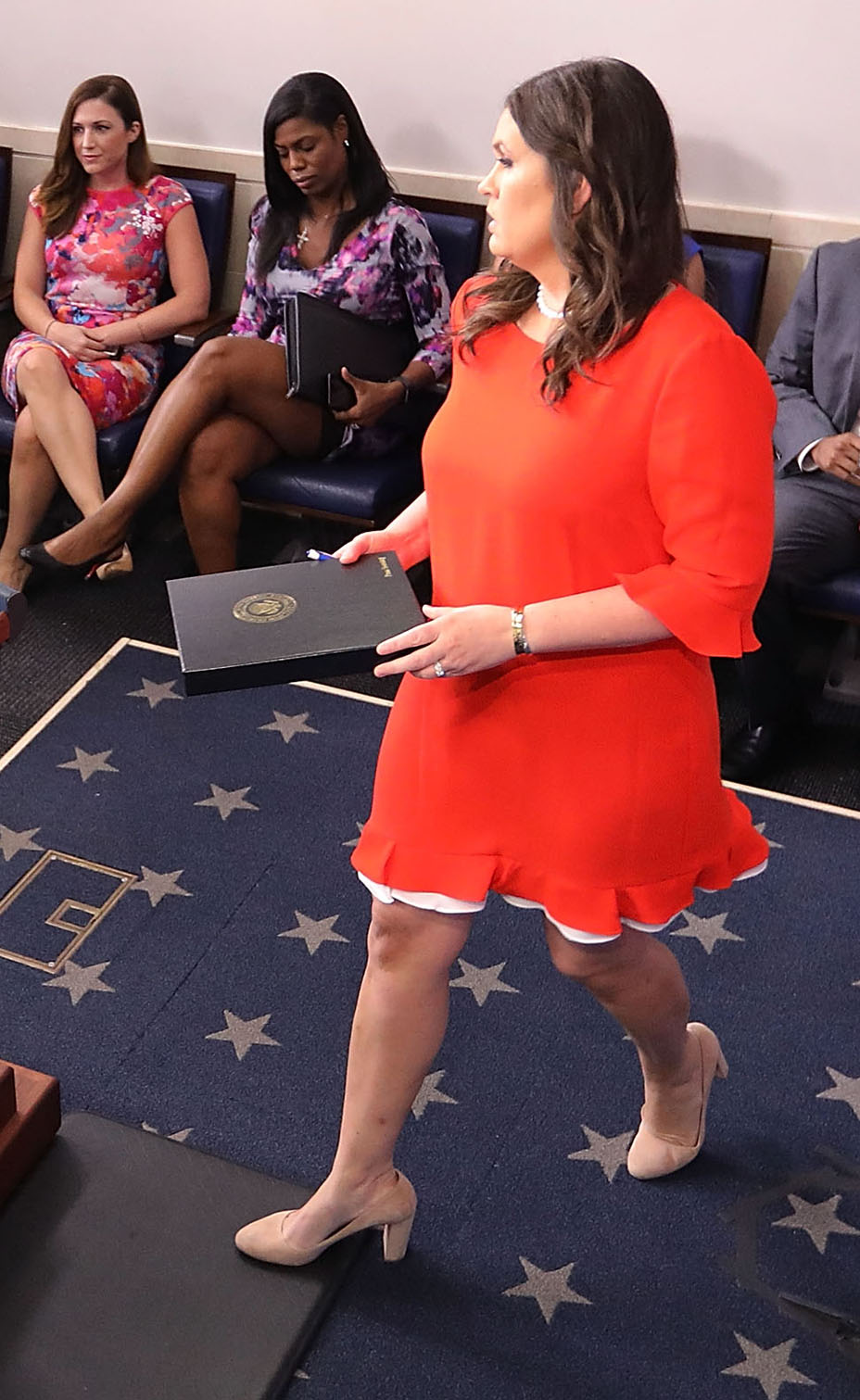 andy ramkhelawan add photo sarah huckabee sanders upskirt