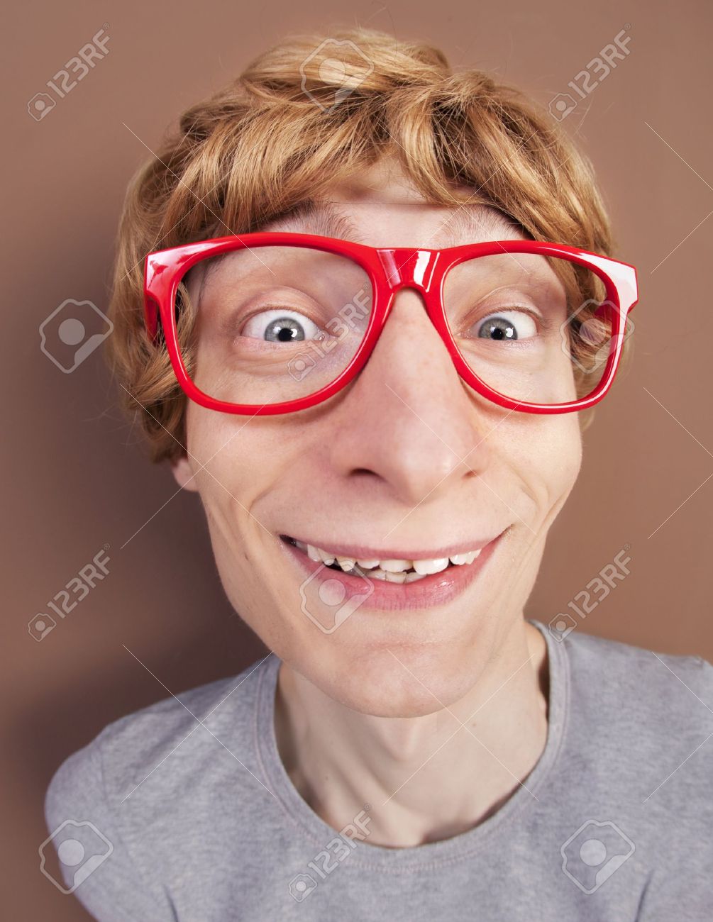 Ugly Guy With Glasses standing missionary