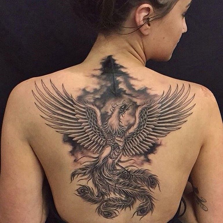 celerino ornido recommends Phoenix Tattoo For Girl