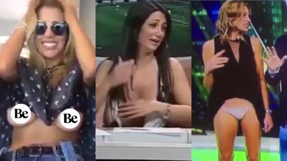 cheech n chong recommends news bloopers nip slip pic