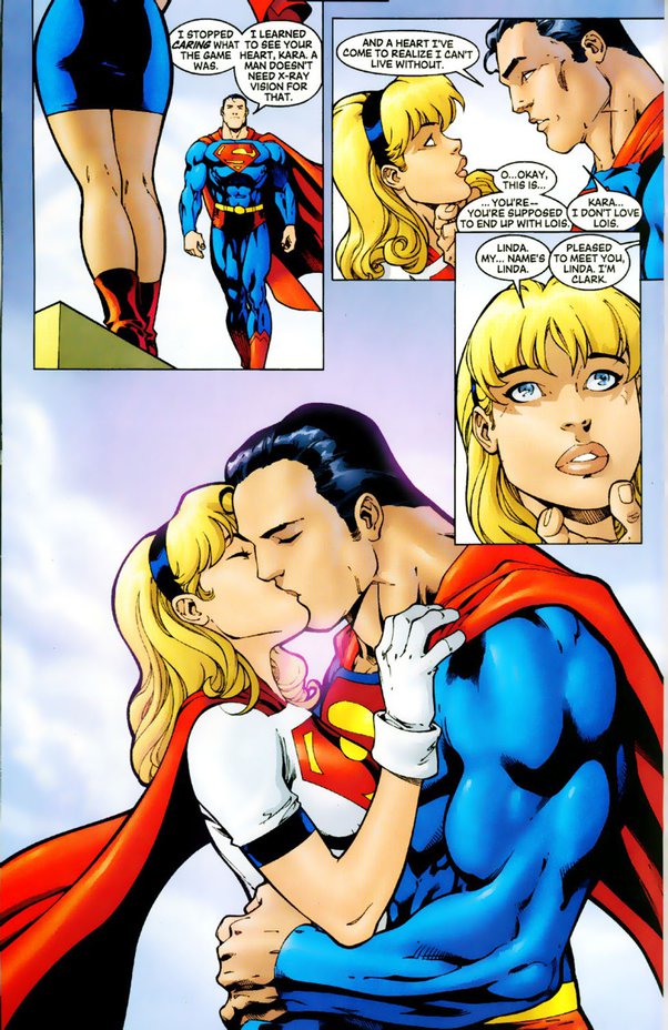 albu florin recommends superboy and supergirl kiss pic