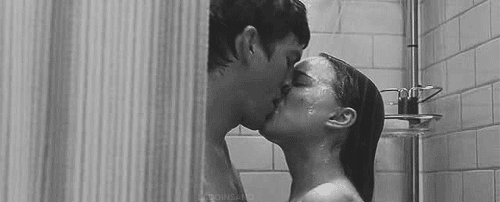 Girl Kissing In Shower fucking ass