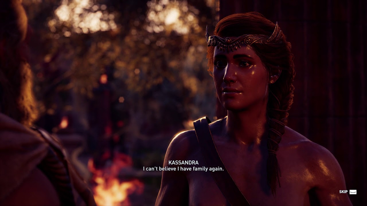 assassins creed odyssey kassandra naked