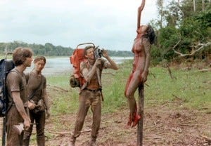 beth maclellan recommends Cannibal Holocaust Impalement Scene