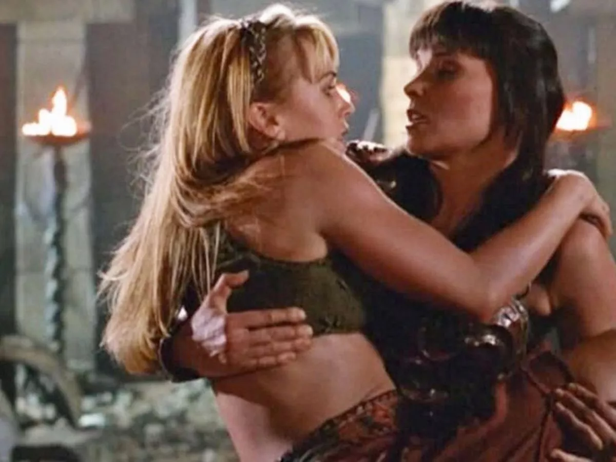 Best of Lucy lawless lesbian scene