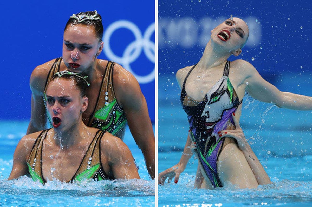 aman sarao add synchronized swimming wardrobe malfunction photo