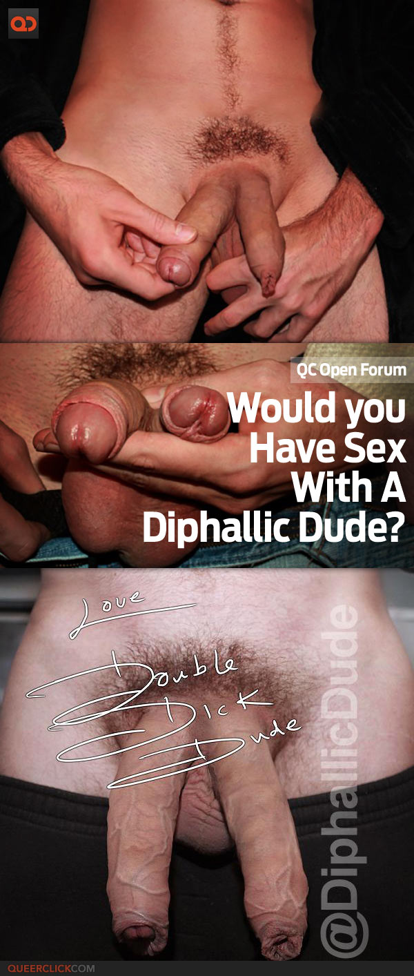 Double Dick Dude PornAn Interview With DoubleDickDude: One Man With 20  Inches of Hard Cock(s)