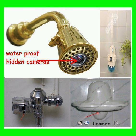 carl swift add photo spy camera shower head