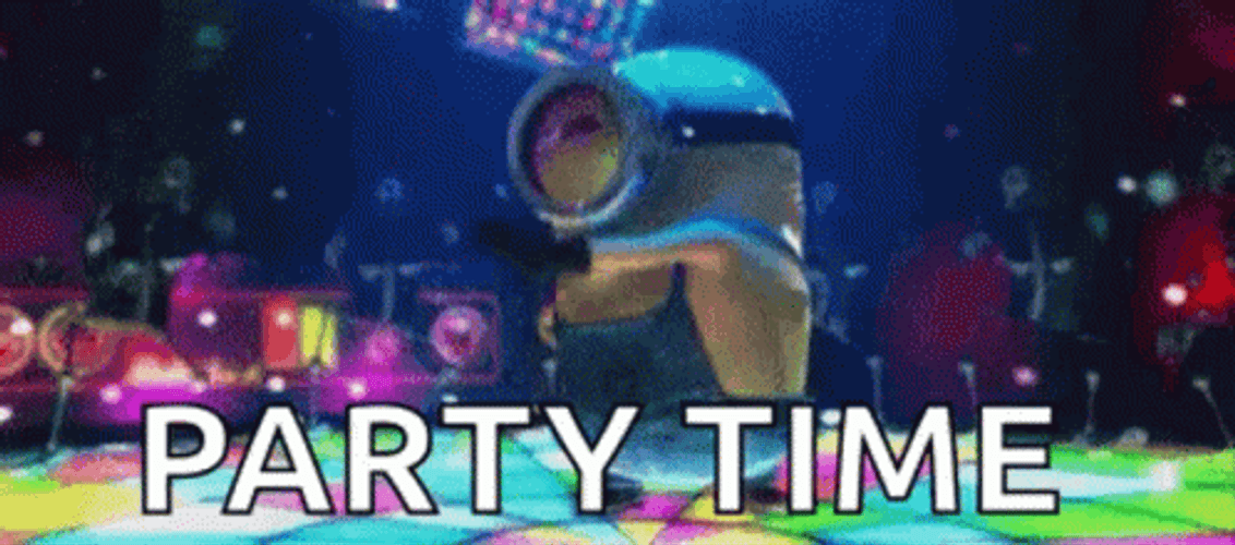 its party time gif