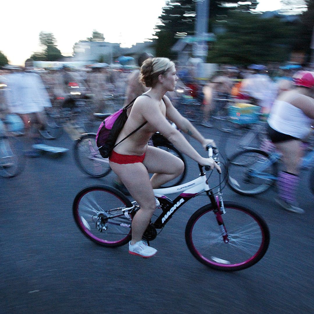 dan rourke add world naked bike ride portland photo