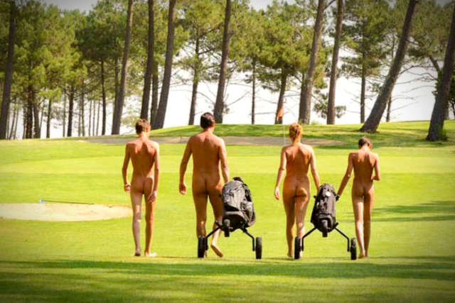 Naked Women Golfing friend quotes