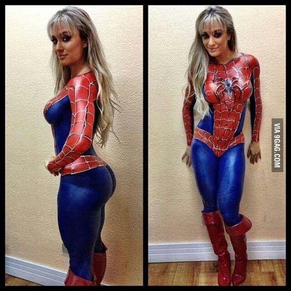 Best of Body paint cosplay girls
