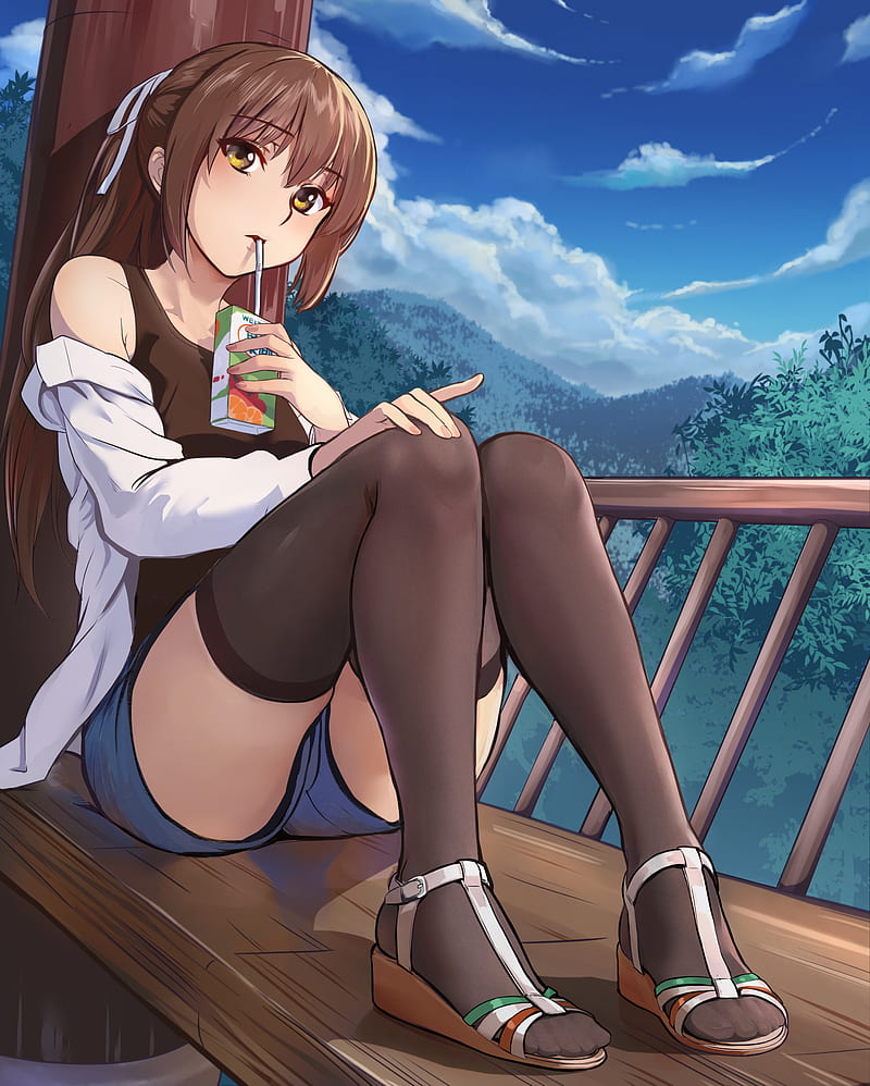 carla andrews recommends sexy anime girls in stockings pic