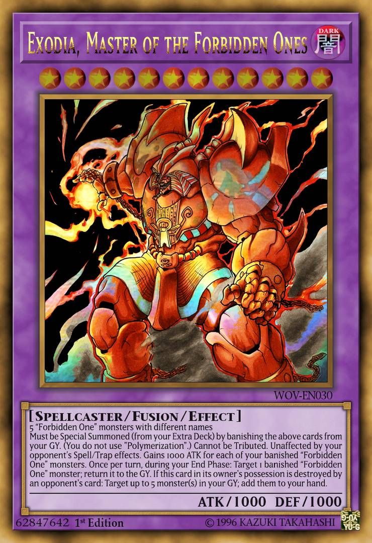 asal karimi recommends The Legendary Toon Exodia