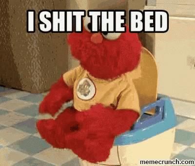 shit the bed gif