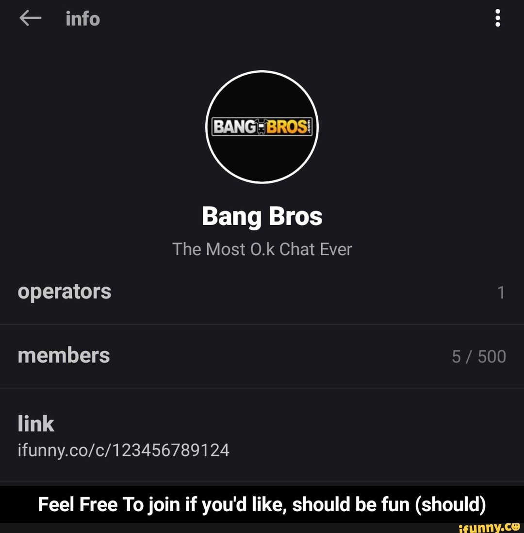 bang bros chat