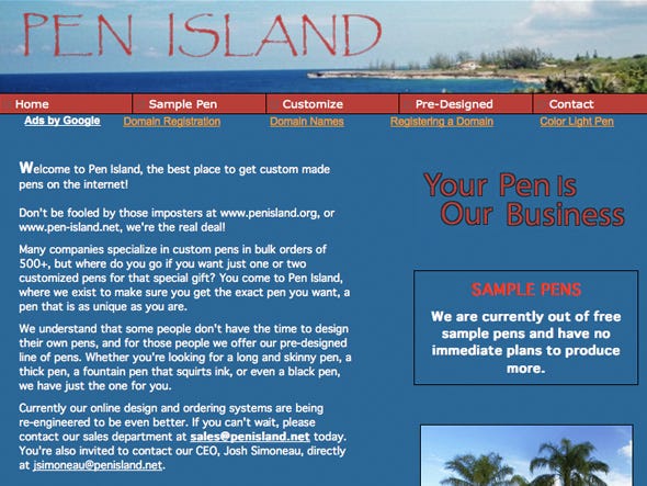 is pen island real