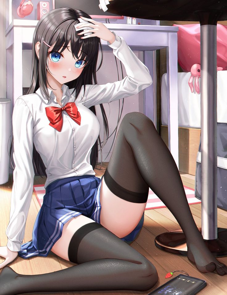 andrew moffit recommends sexy anime girls in stockings pic