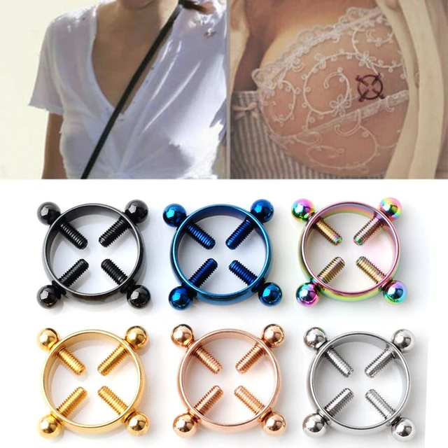 Non Pierced Nipple Ring Jewellery geil abspritzen