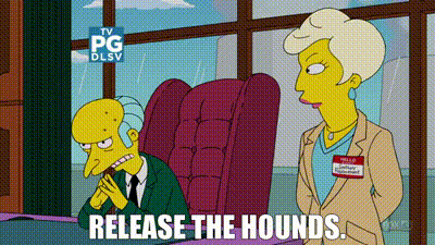 release the hounds gif