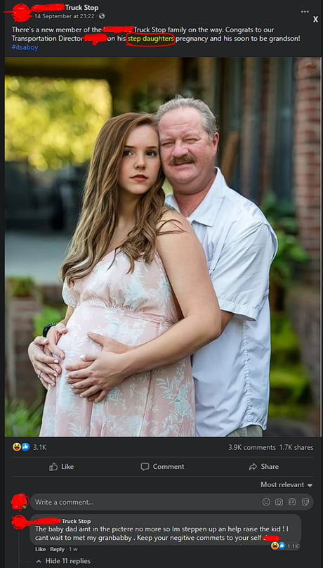 danny thames add photo step dad gets daughter pregnant