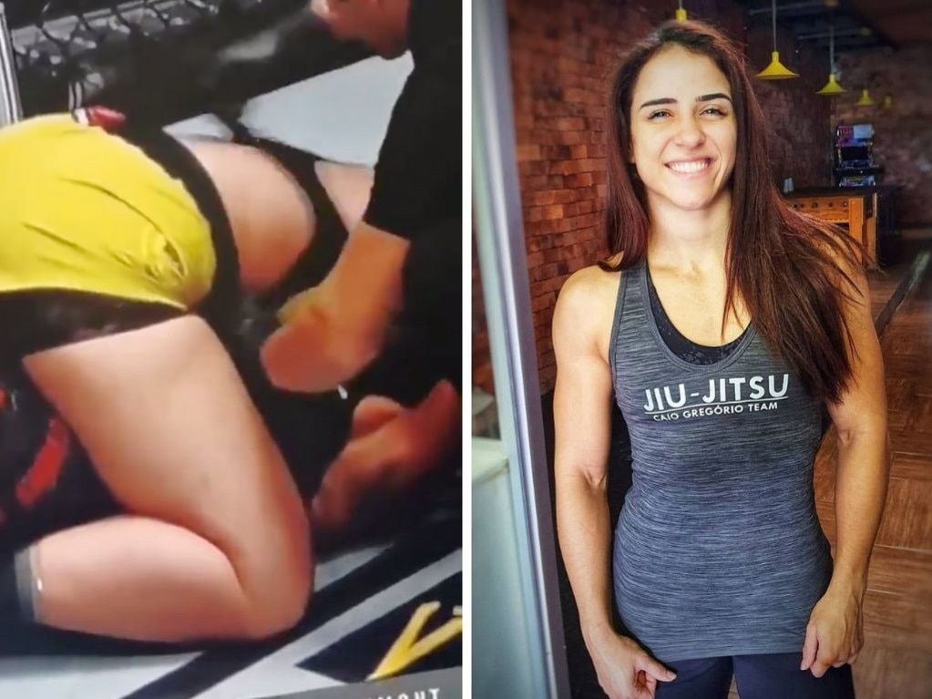 Best of Female fighter wardrobe malfunction