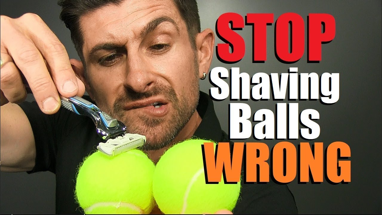 shaving your balls video