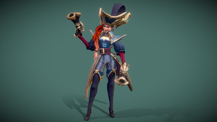 audrey fowler recommends miss fortune 3d model pic