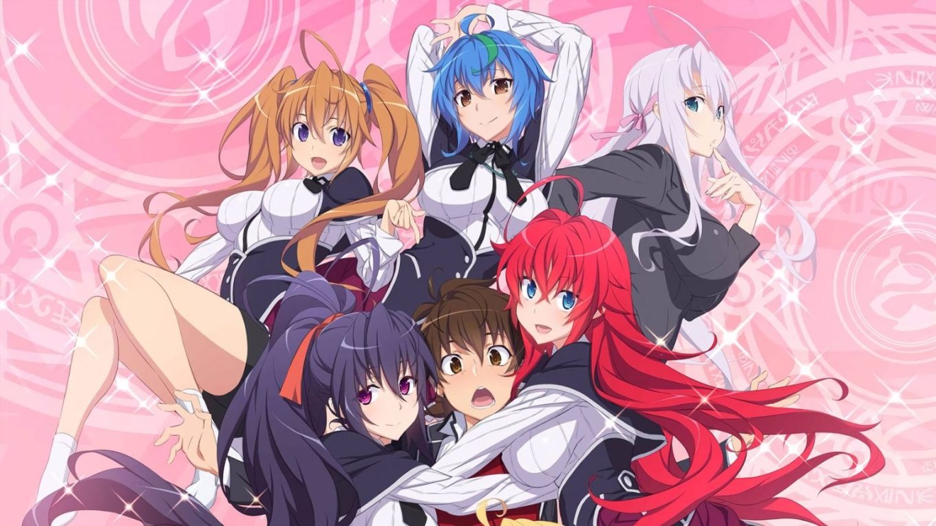 aj merin share anime series like highschool dxd photos