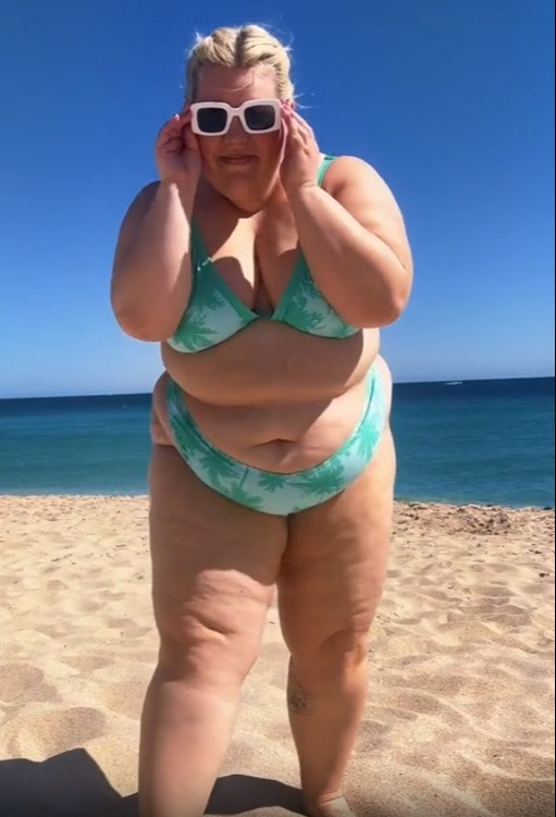 Best of Fat ass in bikini