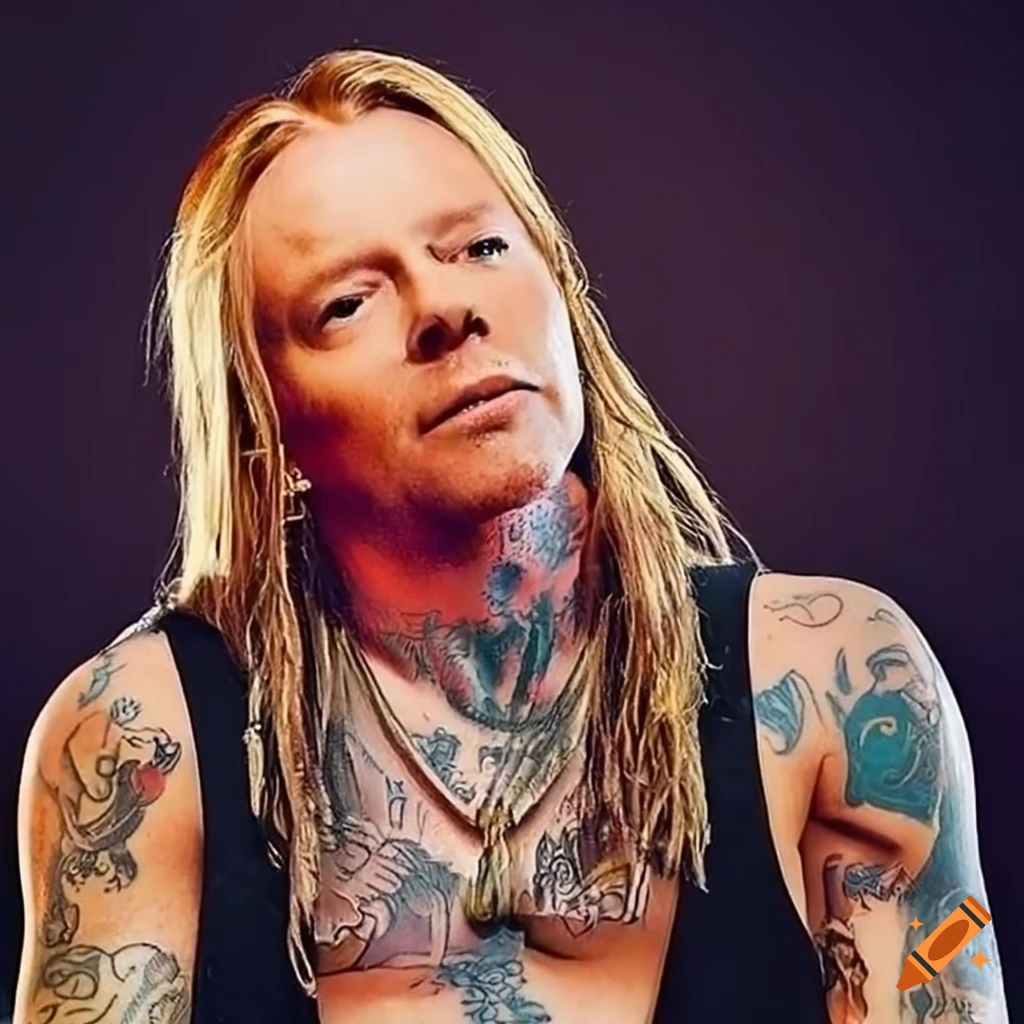 axl rose tattoos