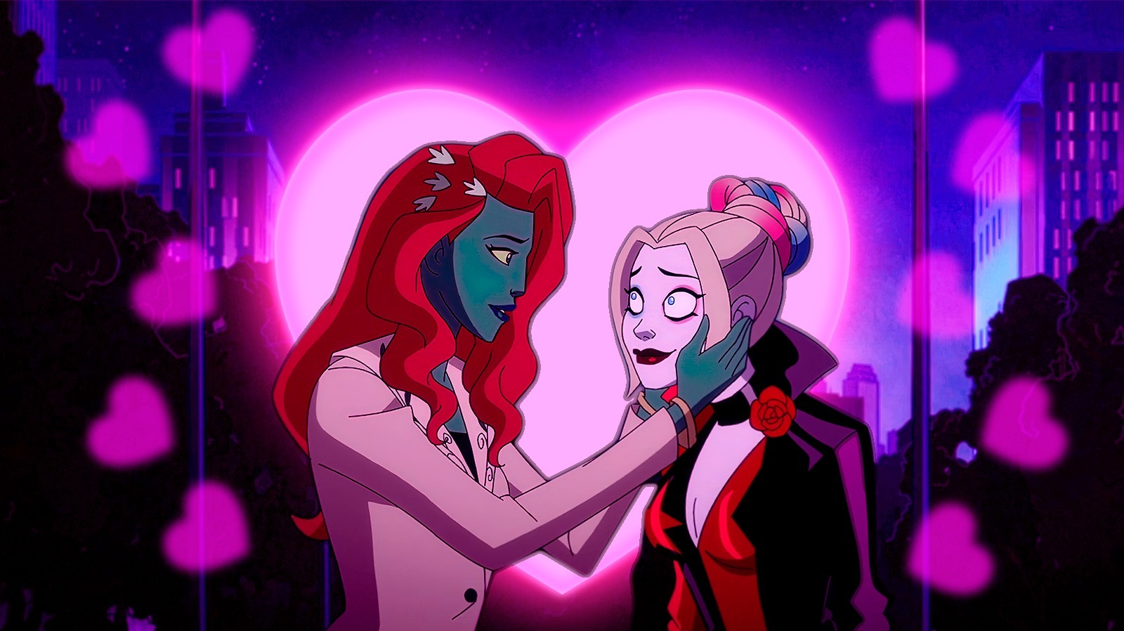 brian brommel recommends harley quinn lesbian pic