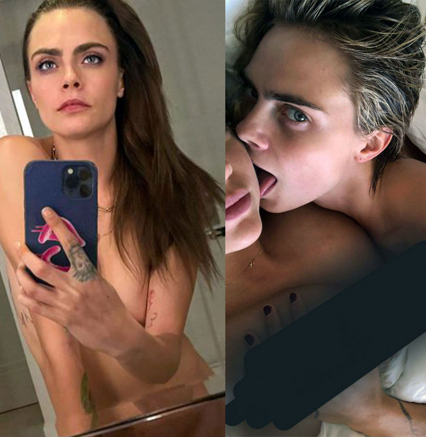 cara delevingne nude selfie