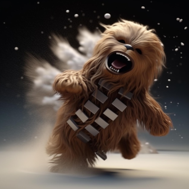 brandon wendel share pictures of chewbacca photos